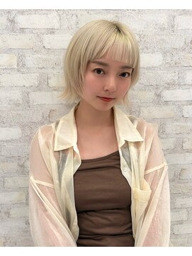 オーロ 西宮店(ORO) 透け感ボブ