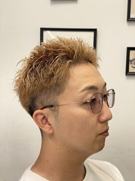 スカイシープレイス 錦糸町 スパイキーショート[錦糸町/理容室/メンズ/フェード/パーマ]