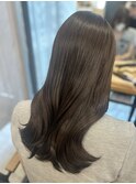 natural greige hair×くびれヘア