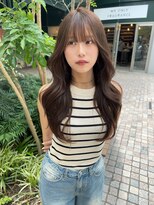 クム(kumu) 【kumu】似合わせ前髪/ロングレイヤー/栄/名古屋/20代/30代