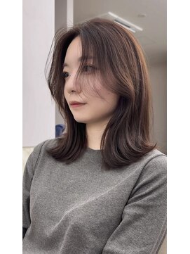 サンド 鹿児島中央(sand) くびれ/くびれミディアム/ミディアム/ミディアムボブ/顔まわり