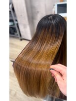 シェノン 近鉄奈良店(CHAINON)&nbsp;ブリーチ毛してても諦めない縮毛矯正