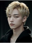 フェザーショート/短髪男子