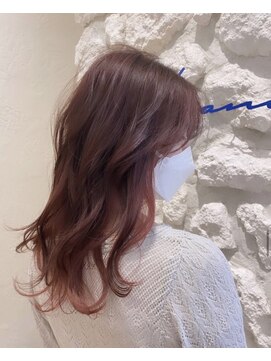 モアナ バイ ヘッドライト 三島店(Moana by HEADLIGHT) 【Moana三島】#ピンクベージュ#デジタルパーマ#20代#30代#40代