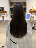 髪質改善ストレート