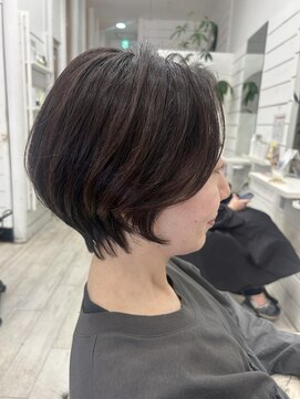 テラス ヘアアンドボタニカル(terrace) terrace岩政/ショートボブ/30代40代/姪浜