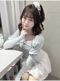 ショコラブラウン　りんごちゃんヘア　艶カラー　渋谷ヘアメ