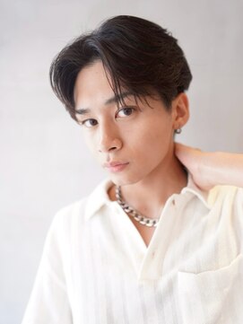 ニコ トウキョウ 渋谷(nico TOKYO) センターパートニュアンスパーマ