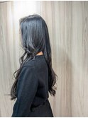 黒髪ロング　30代