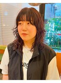 ウルフパーマ/ニュアンスパーマ/ボブパーマ/くるくるパーマ