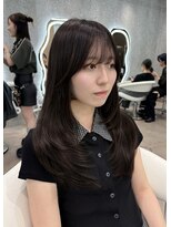 グロー オオミヤ アネックス 大宮(GLROW OMIYA ANNEX)&nbsp;フェミニンロング×レイヤーカット顔周りブリーチなし[大宮]