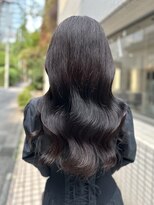 ラウレア(LAULEA) コテ巻き風パーマ/韓国風パーマ/ラベンダーベージュ/艶髪/カット