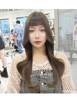 ハピネス 梅田茶屋町店(HAPPINESS) ブリーチなしダブルカラーグレージュ