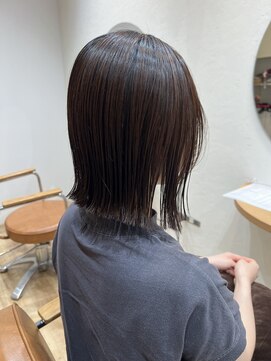 ヘアポケット スタイル店(HAIR POCKET) 切りっぱなしボブ
