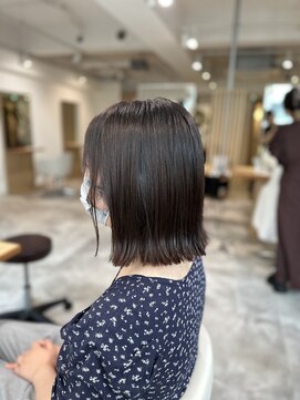 ソイクフ 四条大宮店(SOY-KUFU) レディース20代30代40代◎似合わせカットイメチェン大人ボブ