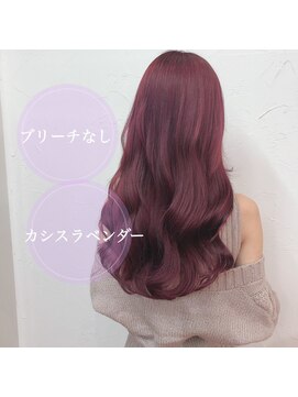 ジュイル シブヤ(JEWIL SHIBUYA) JEWILSHIBUYA吉村Instagramで大人気 ブリーチなし ピンクカラー