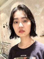 ビュートリアム265(BEAUTRIUM 265)&nbsp;#20代30代ボブニュアンスくせ毛風ウェーブパーマスタイル銀座