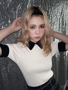 プライズ 表参道原宿店(prize) ブロンドカラーハイトーンブリーチダブルカラー