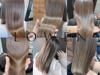 ロウエン 筑紫野(LOWEN)の写真/【筑紫野/髪質改善】理想の手触り×艶髪へ♪完全独自の技術でダメージを忘れ、なめらかな髪質へ導きます＊