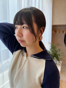 オン キャナルシティ博多前店(on) 【晴音】ミディアムレイヤー/ミディアム/20代
