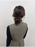 シニヨンヘア