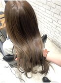 【Feria 渋谷】イルミナxくすみブラウン "Tsuyuki"