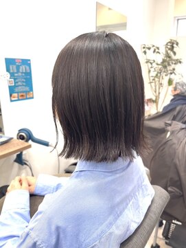 ナカナカ 東中野(naka.naka) 切りっぱなしボブ