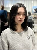 韓国風顔まわり×レイヤーカットで大人かわいい★