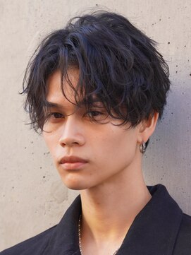 フィフスパーク(fifth PARK) 渋谷シャドウパーマ波巻きスパイラルパーマ束間ラウンドマッシュ