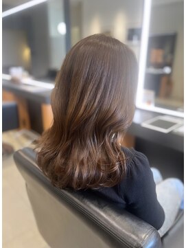 エミュ 伏見 国際センター(emu) チョコレートブラウン/髪質改善カラー/髪質改善