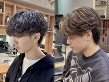 骨格や髪質に合わせてデザインするメンズパーマで清潔感・色気・動きをプラスしワンランク上のスタイルに◎