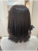 【外ハネボブ　矯正毛】