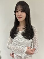 ユーフォリア 青山(Euphoria)&nbsp;大人美人艶カラーベージュ小顔カット透明感レイヤーロング