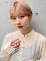 アカラ アネックス(acala annex) ブロンドショート【20代/イルミナカラー/縮毛矯正/髪質改善】