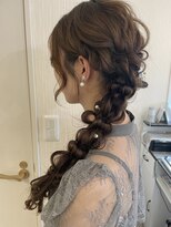 アメリオレ(ameliorer)&nbsp;大人可愛いルーズ編みおろし×パールアレンジ