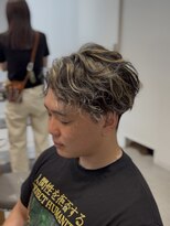 アニューヘアー 長束店(ANEW hair)&nbsp;パーマ×ハイライト(祇園)(長束)(山本)(安佐南区)