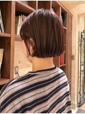 ★ミニボブ/フレンチボブ/テラコッタオレンジ/髪質改善/銀座30代