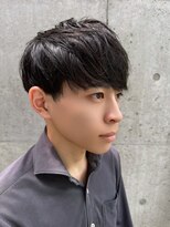 美容室 ル クラージュ 束感軽め王道マッシュ