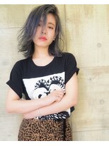 シャチュー(SHACHU) 【外国人風】グラデーションカラー×ネイビーグレー×coolロブ