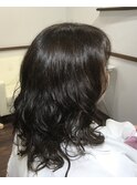【ツヤと手触りが変わる美容室Ｍ】簡単ふわふわウェーブ