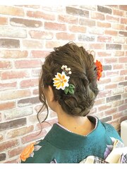 【Diary】 2019 成人式ヘアセット