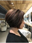 大人ショートボブ