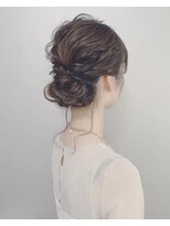 ピエドプールポッシュ(PiED DE POULE POCHE)&nbsp;＊arrange hair ＊　× 後れ毛アレンジ