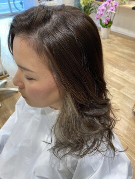 ハコブネ(Hacobune) ミディアム×インナーカラー