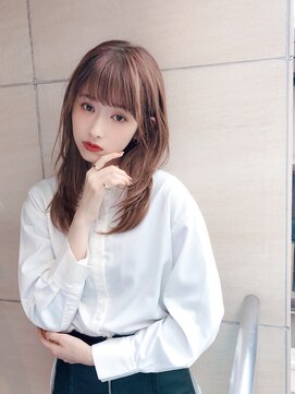 エレノア トーキョー 恵比寿(ELEANOAH TOKYO) ひし形カット【ピンクベージュ、モテ髪、恵比寿、渋谷、ボブルフ