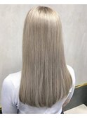 20代30代40代50代ナチュラル小顔カットくすみピンク切りっぱなし