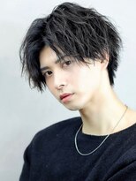 リップス 池袋(LIPPS)&nbsp;前下がり無造作センターパート！【フレイングミディ】