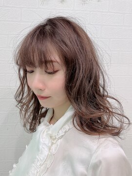 ドライブアンドビジョン 池袋(Drive&Vision) イメチェンスタイルカット×くびれふんわりカール［池袋パーマ］