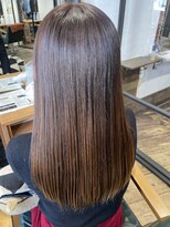 クオーレ(CUORE) ドライヤーで乾かしただけで綺麗にさら艶になる縮毛矯正