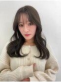顔周りレイヤー×ロングヘア×髪質改善×韓国×京都四条河原町